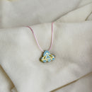 Colar Difusor Infantil de Óleo Essencial no Formato Nave Espacial