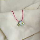 Colar Difusor Infantil de Óleo Essencial no Formato Nave Espacial