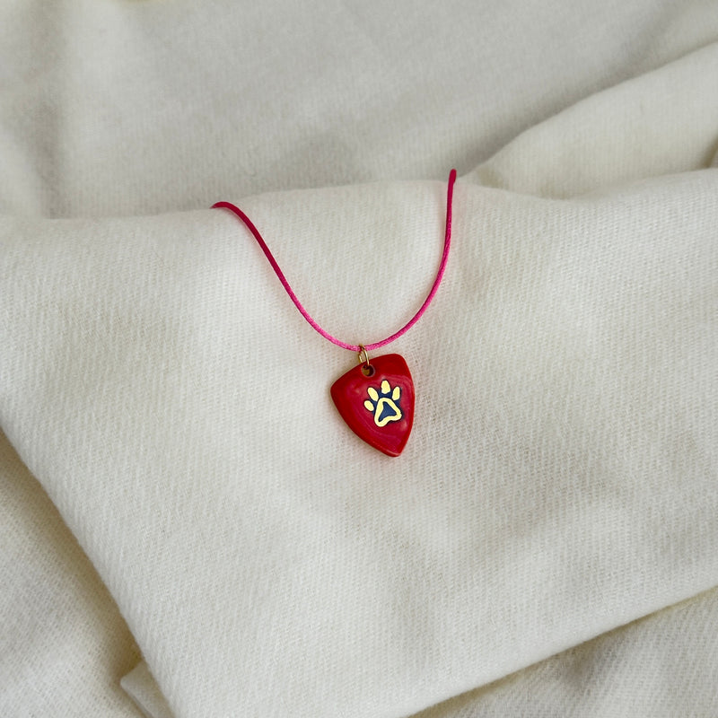 Colar Difusor Infantil de Óleo Essencial no Formato Patrulha Canina