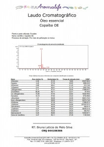 Óleo Essencial Copaíba (Destilada) - 10ml