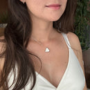 Colar Difusor de Óleo Essencial em Porcelana no Formato Triângulo